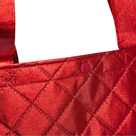 Marshall’s Metallic Red Reusable Shopping Bag - Picture 4 of 12